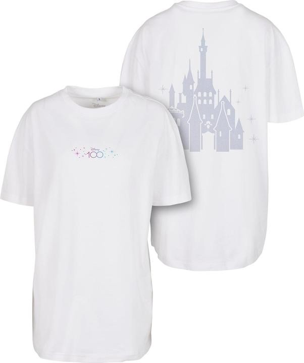 Merchcode Ladies Disney 100 Castle Tee - 119329