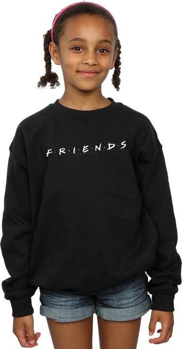 Actual product image Friends Girls Text Logo Sweatshirt (140, 146)