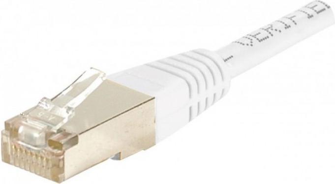 Produktbild Exertis Connect Dexlan 10m RJ-45 10m Cat6 F/UTP (FTP) Weiss Netzwerkkabel (U/FTP, CAT6, 10 m)