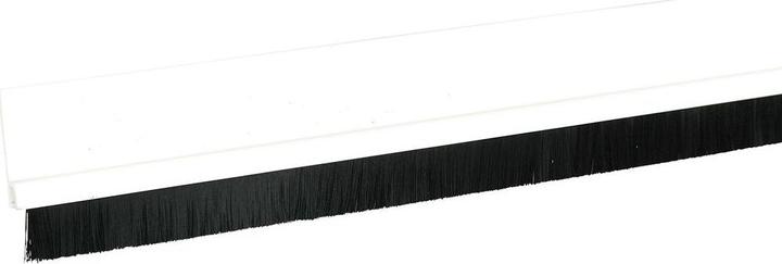 Produktbild tesa tesamoll STANDARD Türdichtschiene, selbstklebende Türdichtung für glatte Böden (0.10 kg, Weiss)