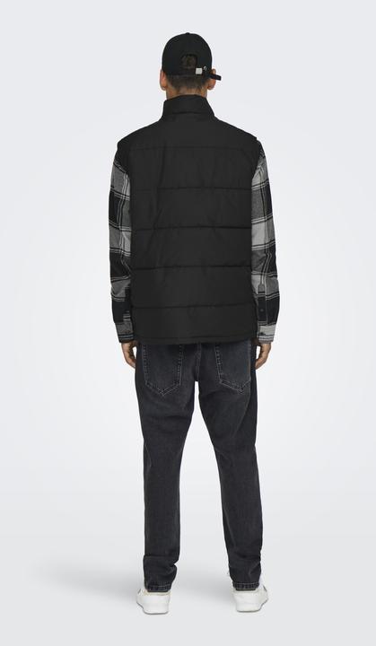 Immagine prodotto Only & Sons Gilet a collo alto trapuntato (S)