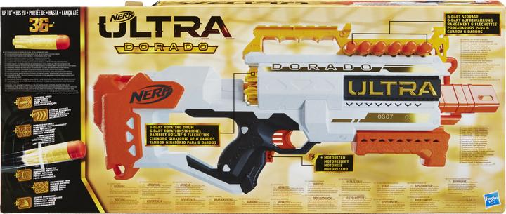 Actual product image Nerf Ultra Dorado