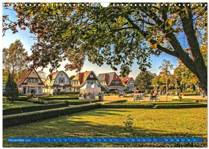 Actual product image Boltenhagen - Sonne, Sand und Ferien an der Ostsee (Wandkalender 2025 DIN A3 quer), Monatsk (A3, German)