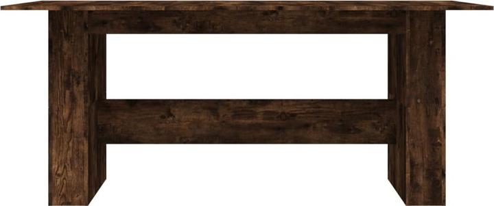 Actual product image VidaXL Esstisch Räuchereiche 180x90x76 cm Holzwerkstoff,Farbe (180 x 90 x 76 cm)