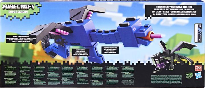 Image du produit Hasbro Blaster Ender Dragon Minecraft et 12 fléchettes Nerf Elite