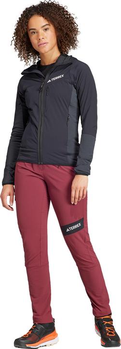 Produktbild adidas Women's Terrex Techrock Hooded Wind Fleece (XL)