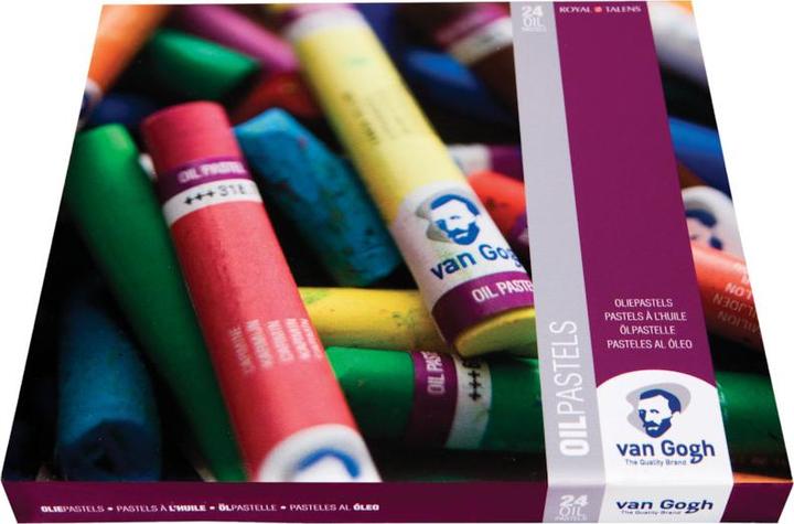 Actual product image Van Gogh Oil pastels (Sorted, 24 x)