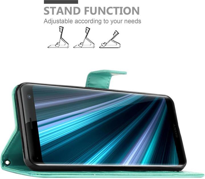 Productafbeelding Cadorabo Bloemen Boekomslag (Sony Xperia XZ3)