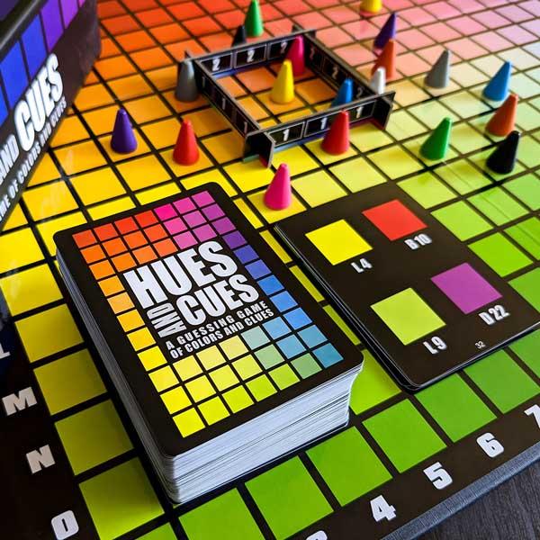Actual product image USAopoly Hues and Cues