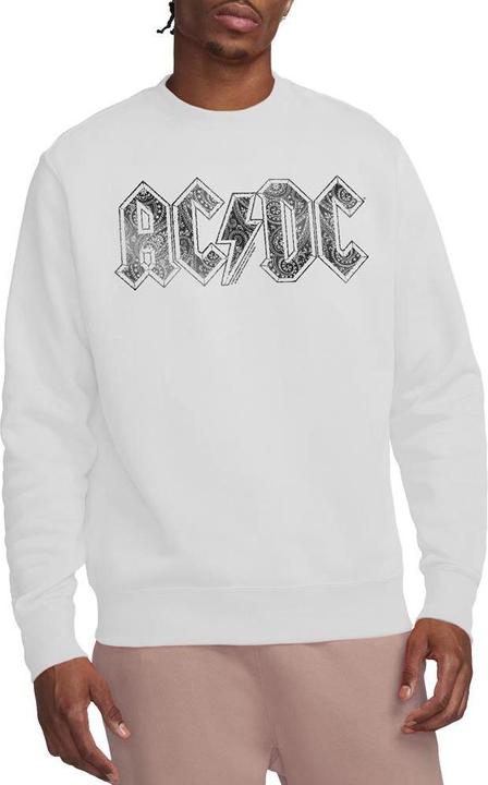 Actual product image AC/DC Unisex Adult Paisley Logo Sweatshirt (L)