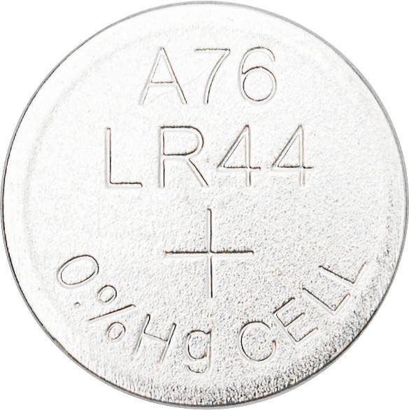 Actual product image Q-Connect Alkaline button cells (10 pcs., LR44, 145 mAh)