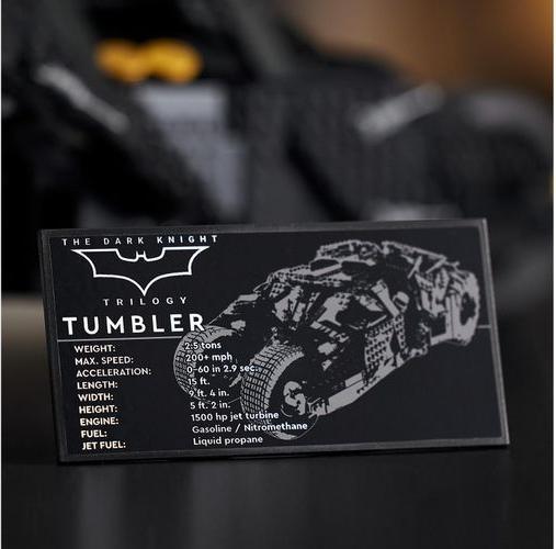 Actual product image LEGO Batmobile Tumbler (76240, LEGO DC, LEGO Rare Sets)