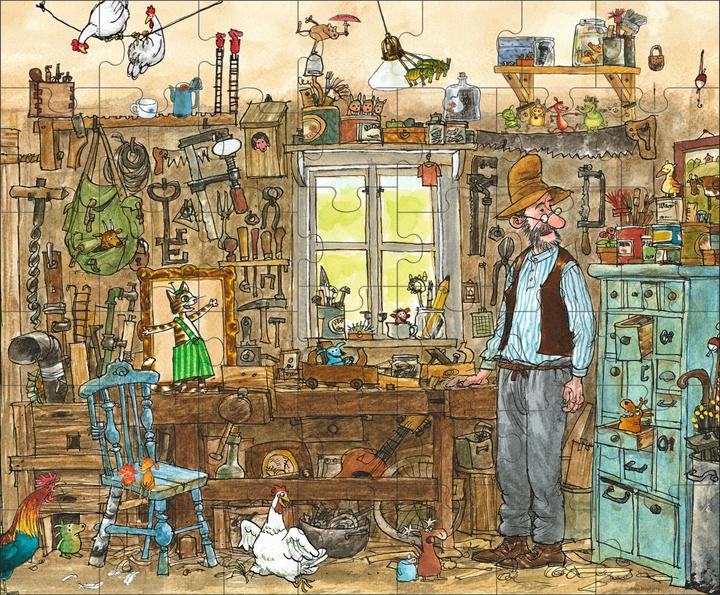 Immagine prodotto Pettersson e Findus. Puzzle gigante (42 pezzi)