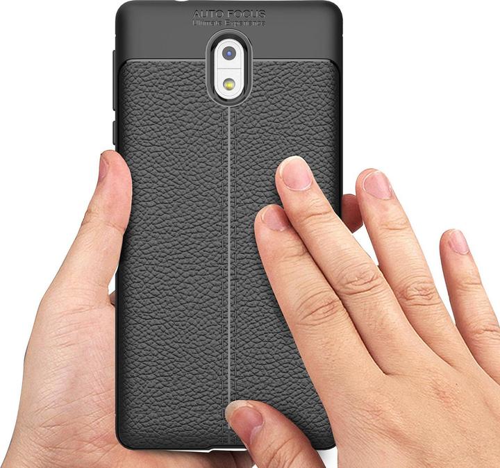 Actual product image Nalia Leather look mobile phone cover (Nokia 3)