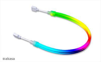 Actual product image Akasa SOHO MBA ARGB LED Strip (Multicoloured)