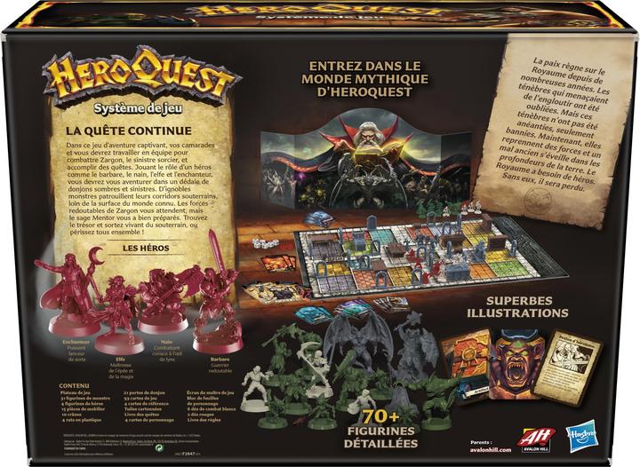 Immagine prodotto Hasbro Gaming HeroQuest (Francese)