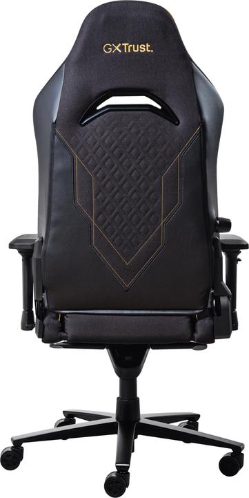 Actual product image Trust GXT 721 Ruya Pro, Universal gaming chair, 150 kg, 195 cm, Black, Aluminium, Black