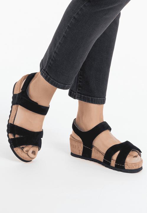 Produktbild Vitaform Sandaletten Damen Weite H Veloursleder (42)