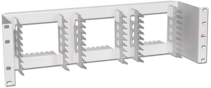 Actual product image Cobinet COBI 1008 5003 Patch panel 19" HD 3 U for 3x9 LSA-HD modules