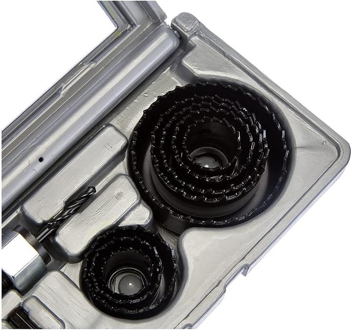 Immagine prodotto Bosch Zubehör Set di seghe a tazza 11 pezzi (22 mm, 25 mm, 29 mm, 35 mm, 38 mm, 44 mm, 68 mm, 51 mm)