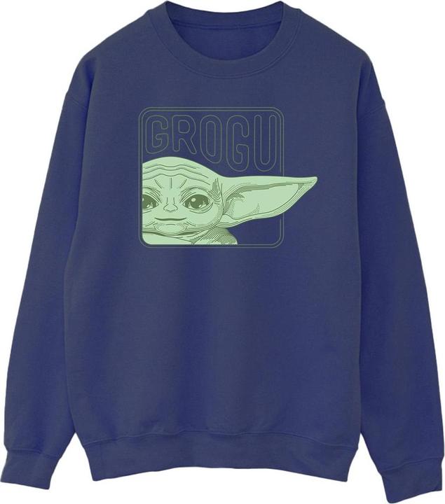 Immagine prodotto Star Wars The Mandalorian Grogu Box Felpa Uomo (L)