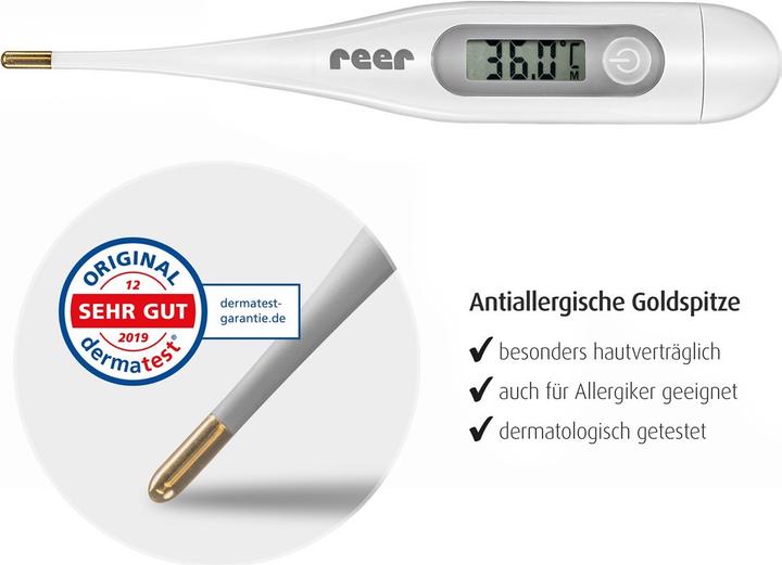 Image du produit Reer ClassicTemp thermomètre médical numérique (Aisselle, Bouche, Rectal)