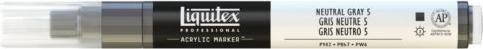 Produktbild Winsor & Newton Paint Marker Fin Neutral Grey 5 5599 (Schwarz, Weiss, 1 x)