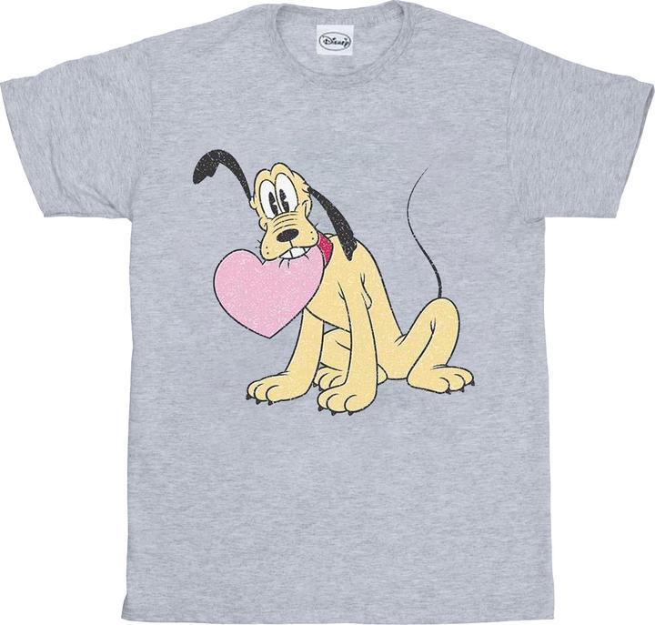 Immagine prodotto Disney Pluto Love Heart Maglietta Uomo (XL)
