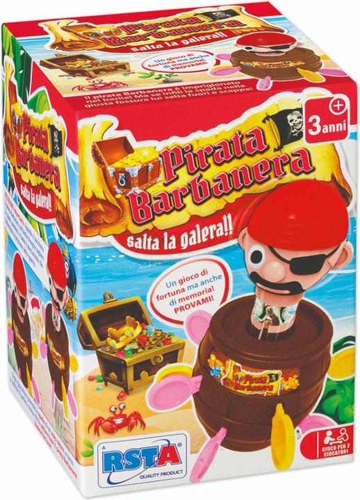 Actual product image Rs Toys Gioco Pirata Barbanera Piccolo Display 6 Pz