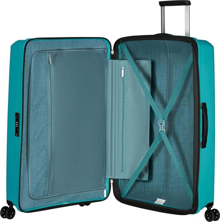 Actual product image American Tourister Travel Case Aerostep 101.5 L, Turquoise Tonic (101.50 l, XL (from 140l))