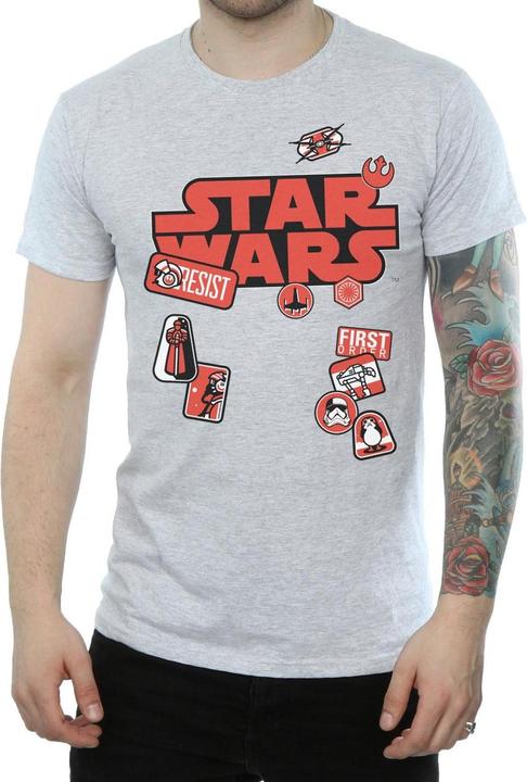 Produktbild Star Wars The Last Jedi Badges TShirt (3XL)