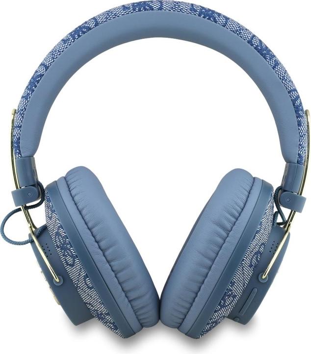 Image du produit Guess Headphones Bluetooth ENC Metal 4G Logo blue (Sans fil)