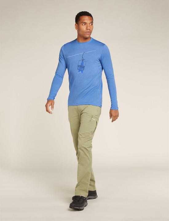 Image du produit Icebreaker Mérino 150 Tech Lite L/S Tee Bear Lift (L)