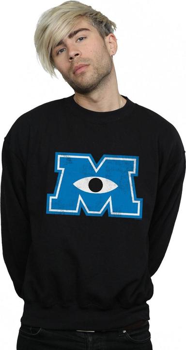 Actual product image Disney Mens Monsters University Monster M Sweatshirt (XXL)