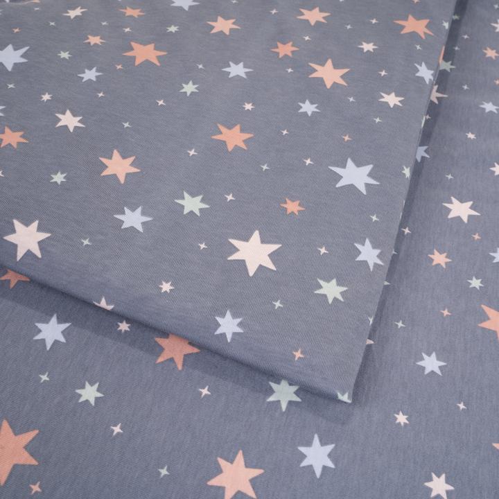 Produktbild Julius Zöllner Jersey Bettwäsche - 100/135+40/60 - Shiny Stars