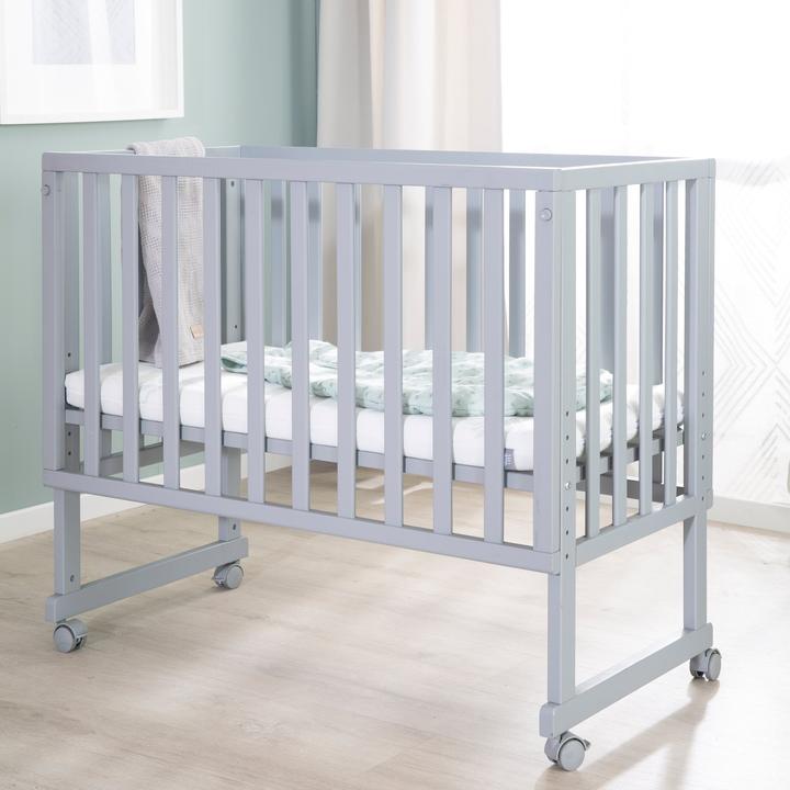 Image du produit Roba Lit de chambre & d'appoint 3en1 avec barrière + matelas