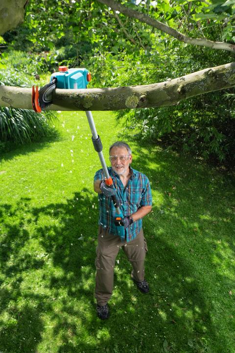 Actual product image Gardena TCS 20/18V P4A (Battery chain saw)