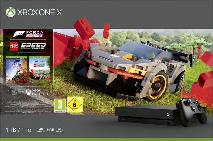 Produktbild Microsoft Xbox One X - FH4 Lego