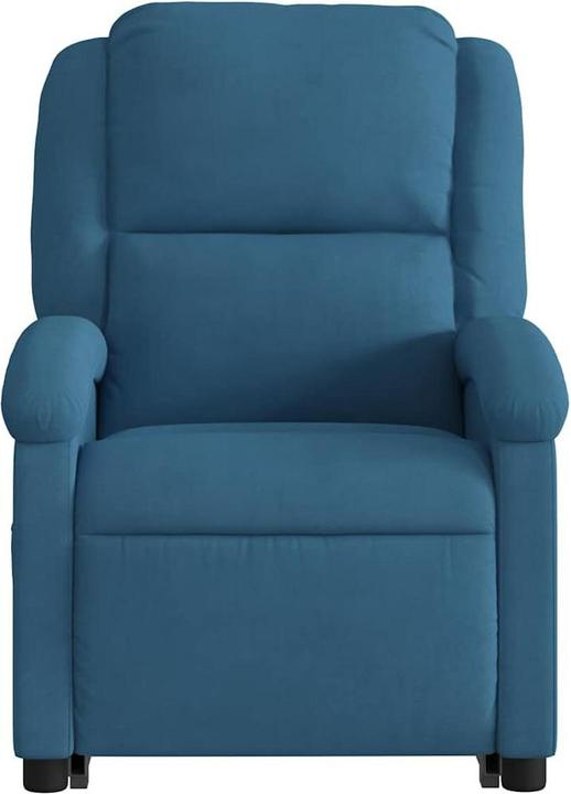 Actual product image VidaXL Massage chair with stand-up aid electric velvet