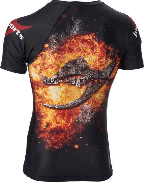 Produktbild Ju-Sports Dark Line Rashguard shortsleeve "Skull" (XL)