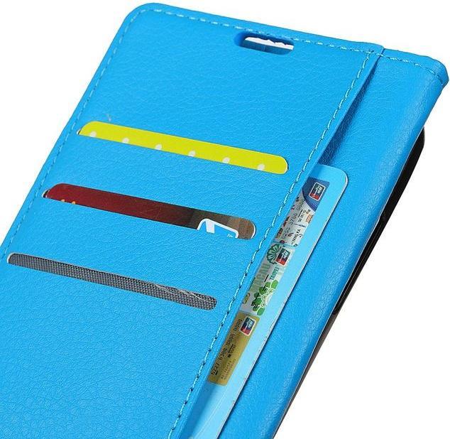 Produktbild MU Classic Litchi Leder Bookcover Series (Motorola Moto Z3 Play)