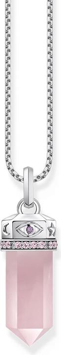 Produktbild Thomas Sabo Kettenanhänger mit Rosenquarz-Kristall Silber (925er Silber)