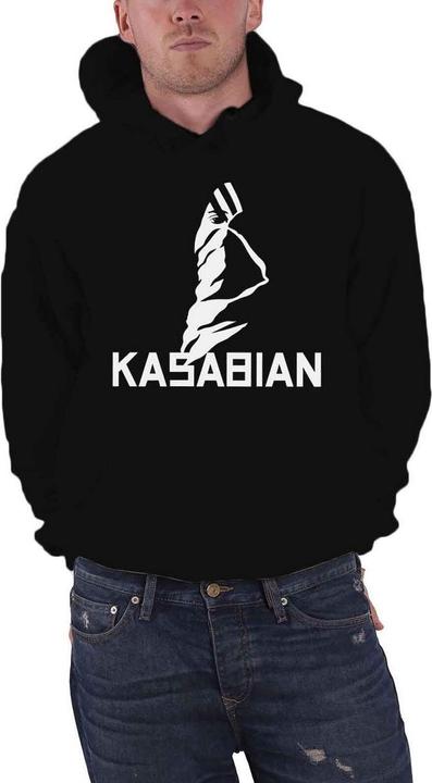 Actual product image Kasabian Unisex Adult Ultra Face Hoodie (M)