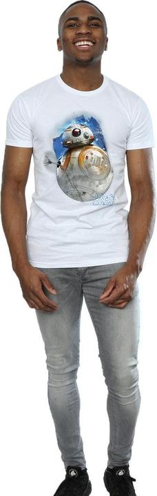 Actual product image Star Wars Mens BB-8 Brushed Cotton T-Shirt (S)