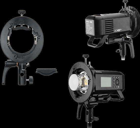 Actual product image Godox S2 System Flash Adapter Bowens Mount (Flash unit adapter)