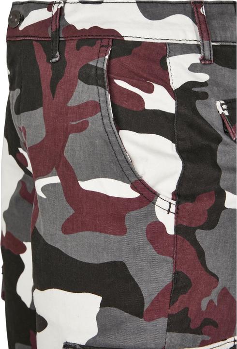 Actual product image Urban Classics Ladies High Waist Camo Cargo Pants (28)