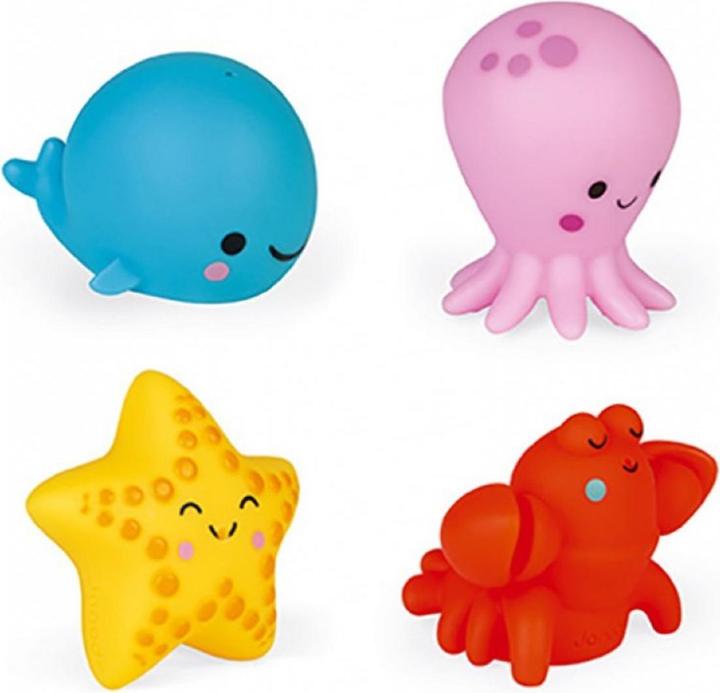 Actual product image Janod 4 sea animals