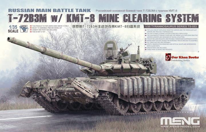Image du produit Meng-Model Russe Main Battle Tank T-72B3M w/ KMT-8 Mine Clearing System