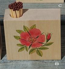 Produktbild Fischer Atelier 9321B Zündholzhalter Heckenrose