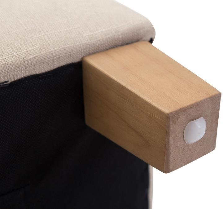 Actual product image CLP Stool Pharaoh, antique-light, cream